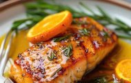 Cá Hồi Sốt Cam – Món Ngon Béo Ngậy Pha Vị Chua Ngọt Thanh Mát