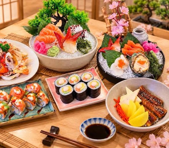 Set sashimi tươi ngon, Set sashimi cá hồi, Đặt set sashimi giao tận nơi